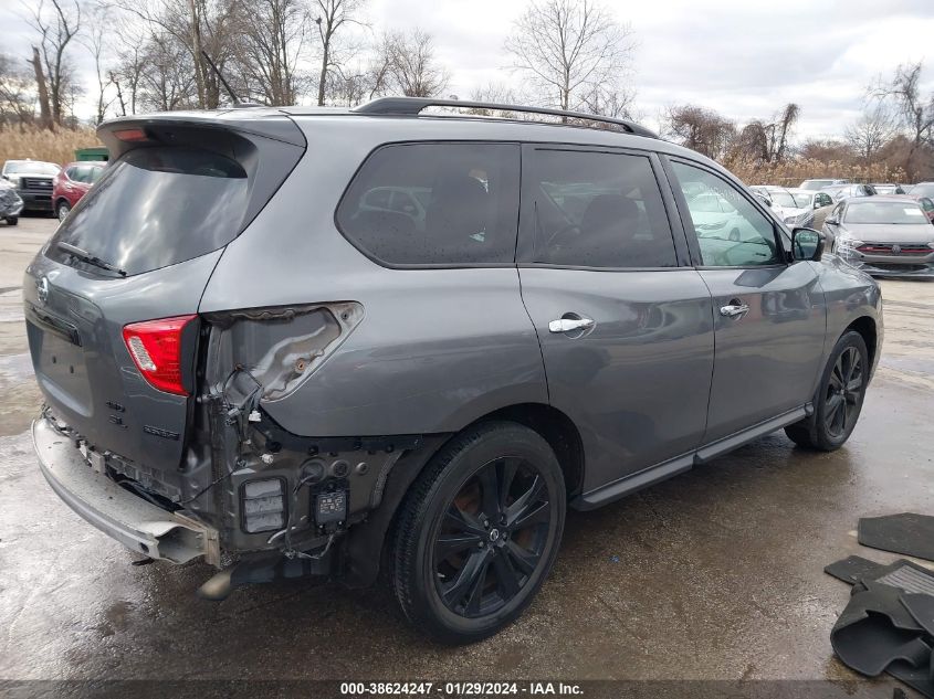 2018 NISSAN PATHFINDER SL - 5N1DR2MM6JC643481