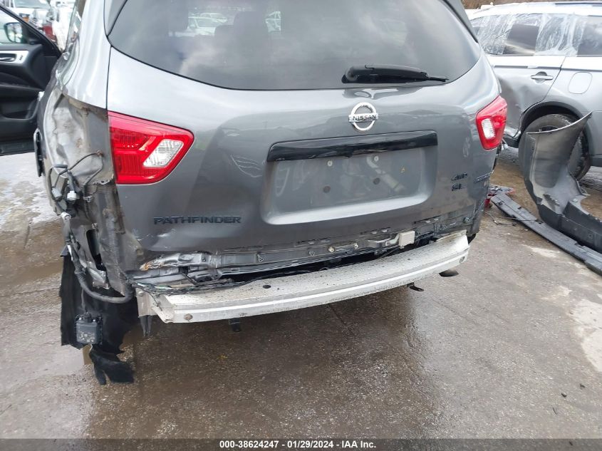 2018 NISSAN PATHFINDER SL - 5N1DR2MM6JC643481
