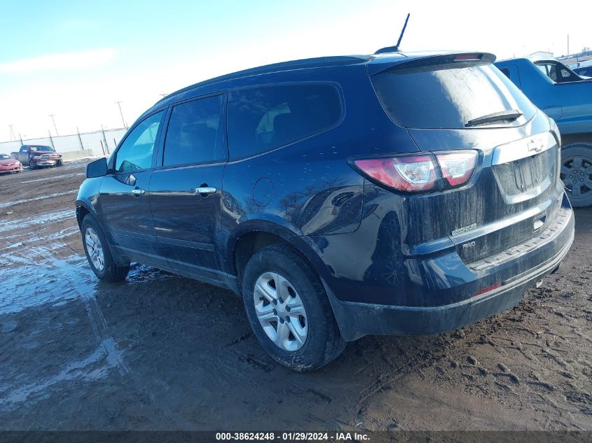 2016 CHEVROLET TRAVERSE LS - 1GNKVFKD3GJ259638