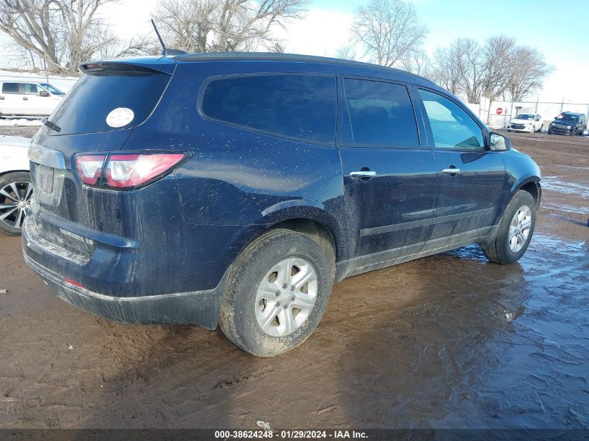2016 CHEVROLET TRAVERSE LS - 1GNKVFKD3GJ259638