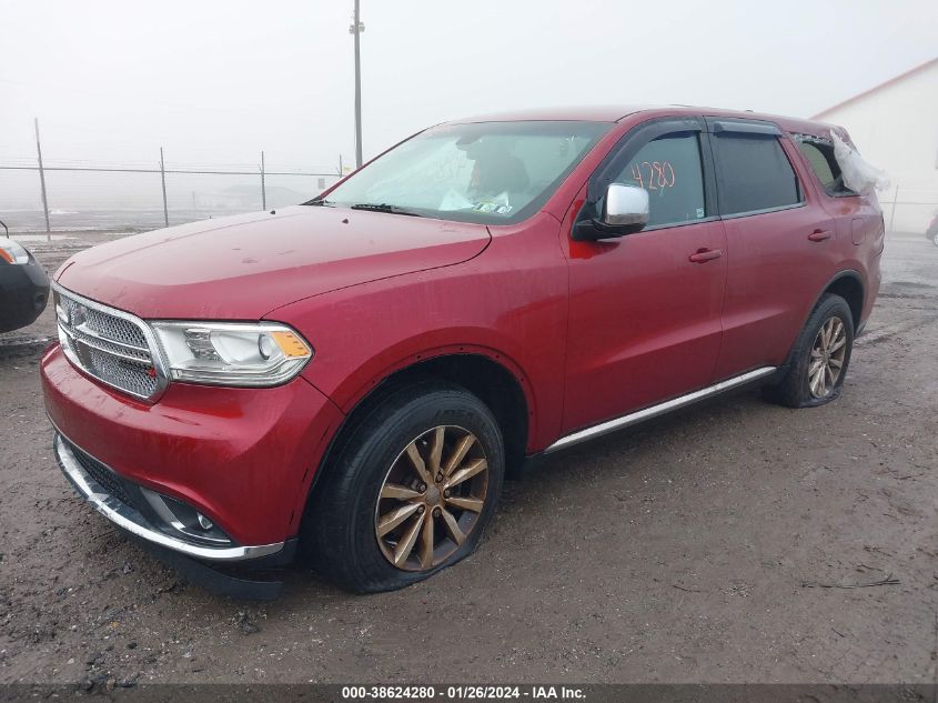 2014 DODGE DURANGO SXT - 1C4RDJAG7EC345187