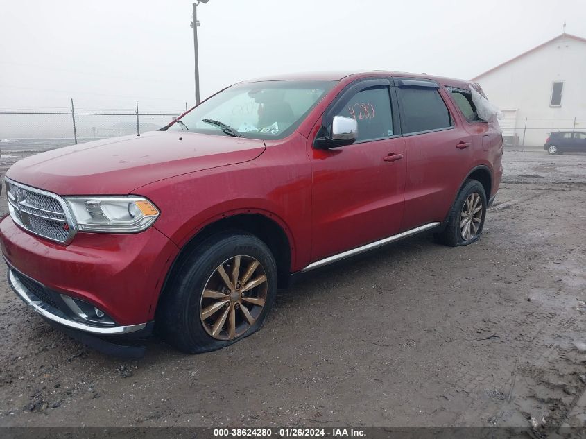 2014 DODGE DURANGO SXT - 1C4RDJAG7EC345187