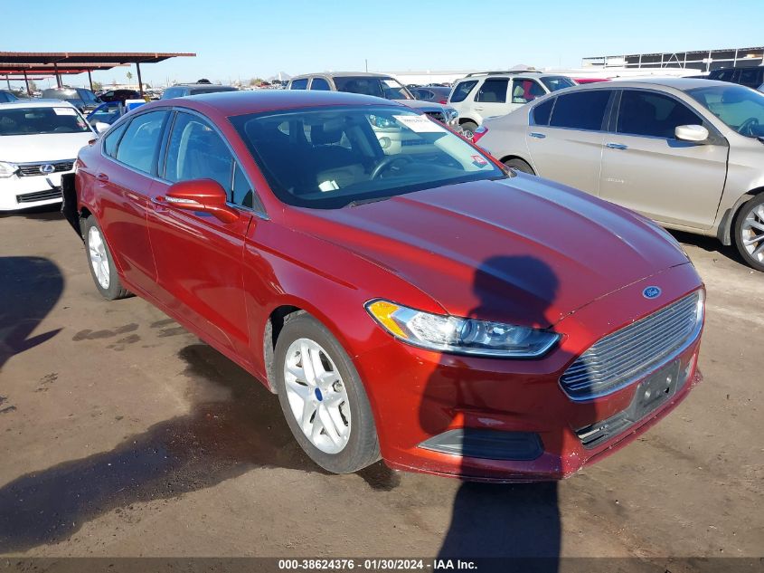 2014 FORD FUSION SE - 3FA6P0HD2ER398483