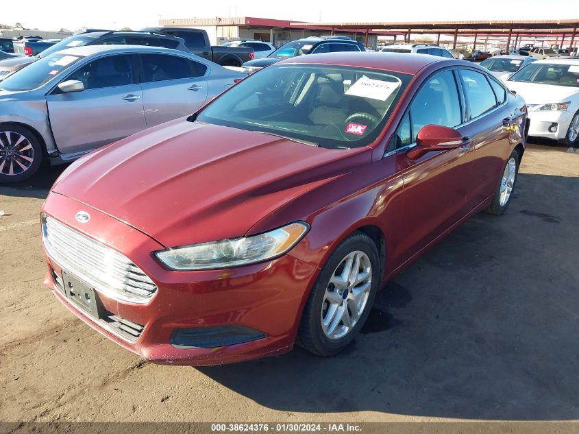 2014 FORD FUSION SE - 3FA6P0HD2ER398483