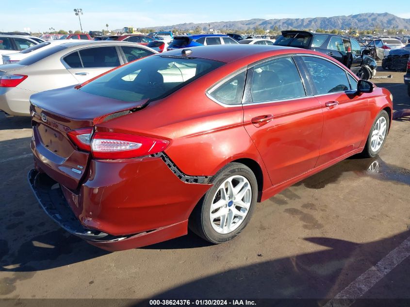 2014 FORD FUSION SE - 3FA6P0HD2ER398483