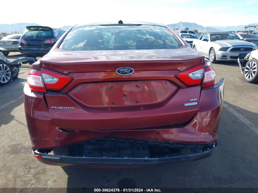 2014 FORD FUSION SE - 3FA6P0HD2ER398483