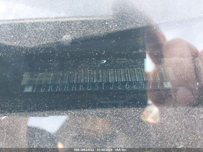 2015 GMC ACADIA SLT-1 - 1GKKRRKD5FJ262977