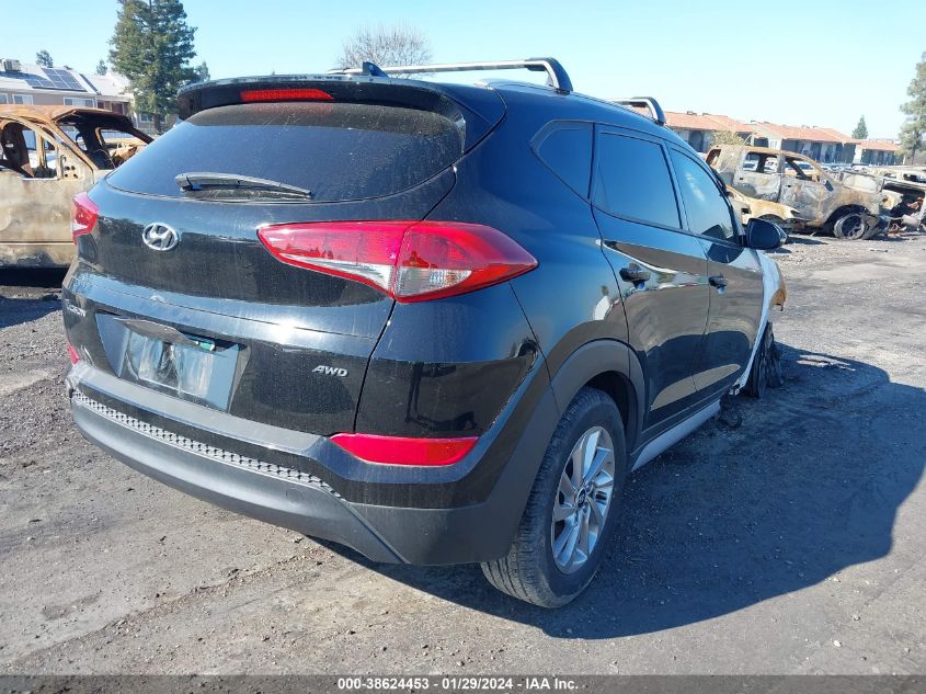 2018 HYUNDAI TUCSON SEL PLUS - KM8J3CA48JU615240