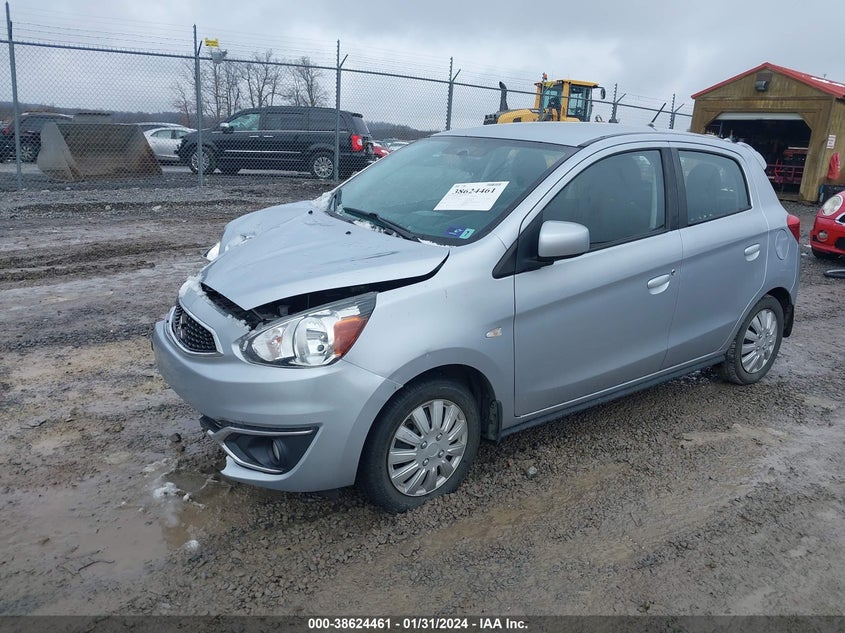VIN ML32A3HJ8KH008374 2019 MITSUBISHI MIRAGE RF