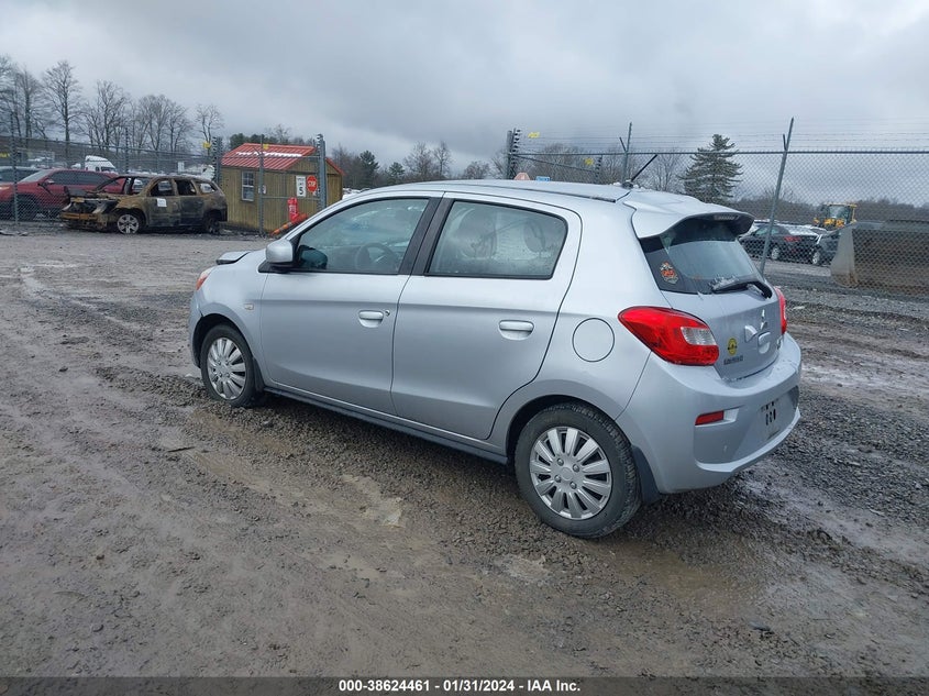 VIN ML32A3HJ8KH008374 2019 MITSUBISHI MIRAGE RF