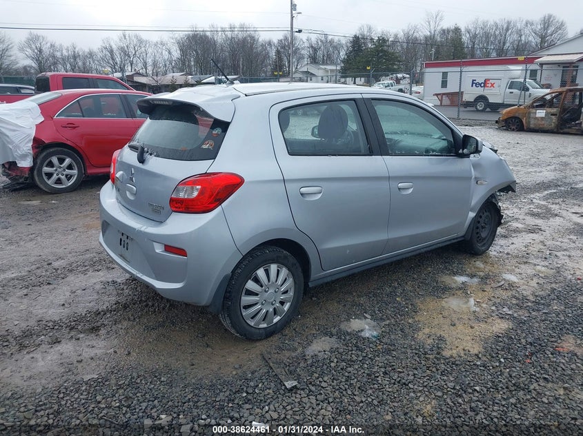 VIN ML32A3HJ8KH008374 2019 MITSUBISHI MIRAGE RF