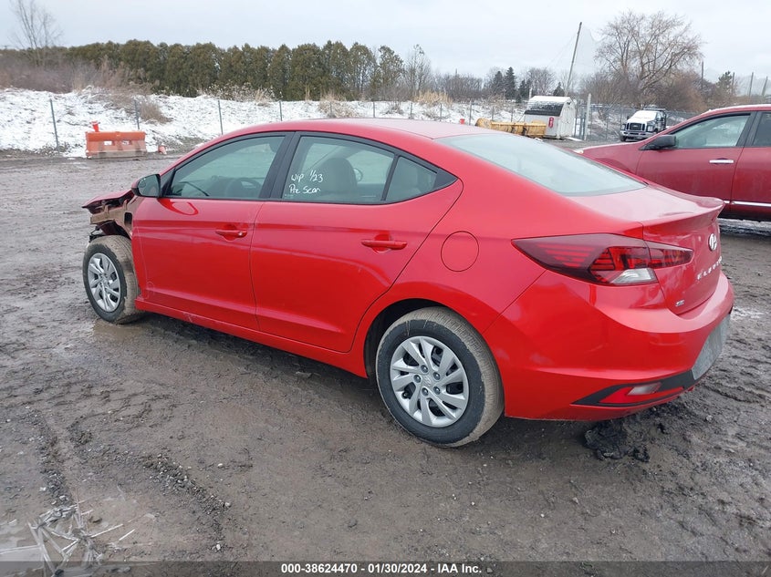 VIN 5NPD74LF3LH620529 2020 HYUNDAI ELANTRA SE