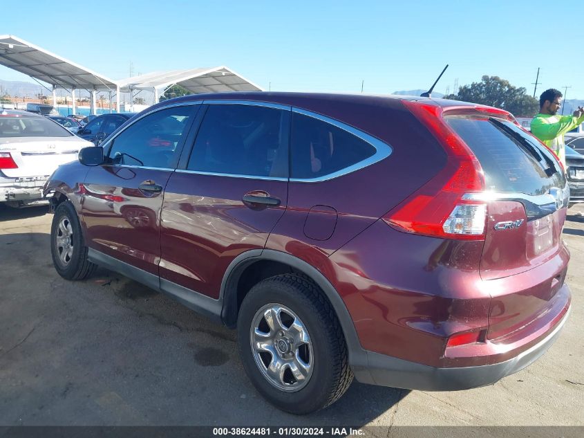 2015 HONDA CR-V LX - 2HKRM3H36FH505239