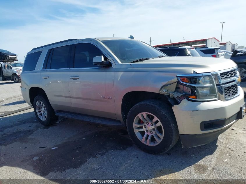 2015 CHEVROLET TAHOE C1500 LT - 1GNSCBKC3FR532440