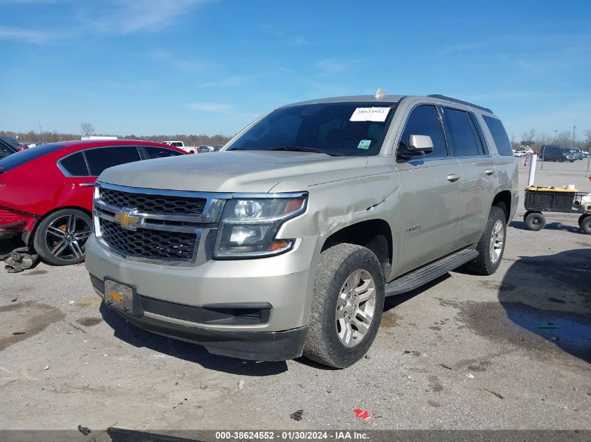 2015 CHEVROLET TAHOE C1500 LT - 1GNSCBKC3FR532440