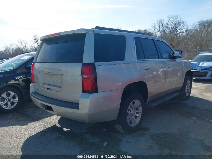 2015 CHEVROLET TAHOE C1500 LT - 1GNSCBKC3FR532440
