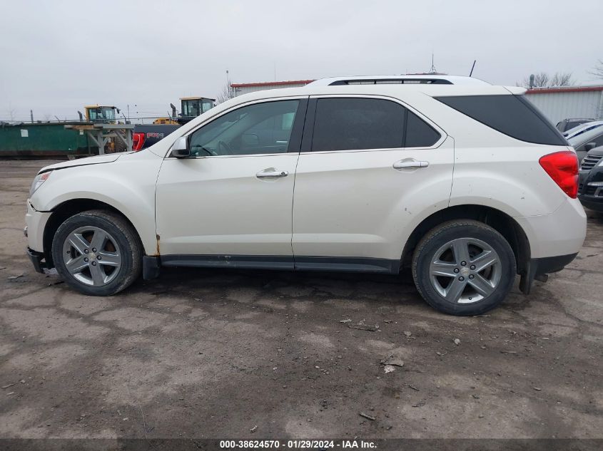 2014 CHEVROLET EQUINOX LTZ - 1GNALDEK7EZ109501