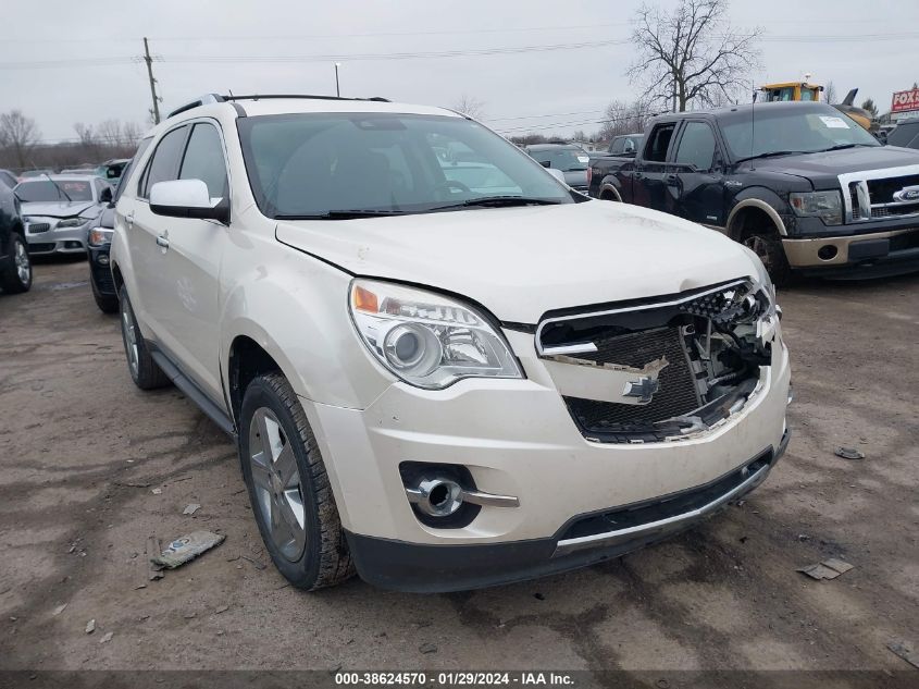 2014 CHEVROLET EQUINOX LTZ - 1GNALDEK7EZ109501