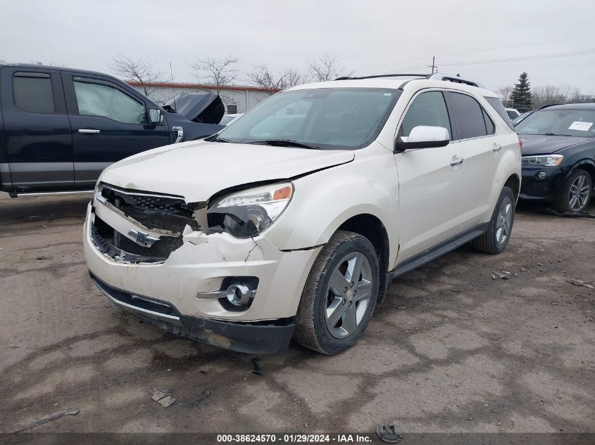 2014 CHEVROLET EQUINOX LTZ - 1GNALDEK7EZ109501