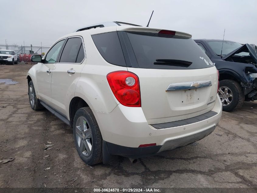2014 CHEVROLET EQUINOX LTZ - 1GNALDEK7EZ109501