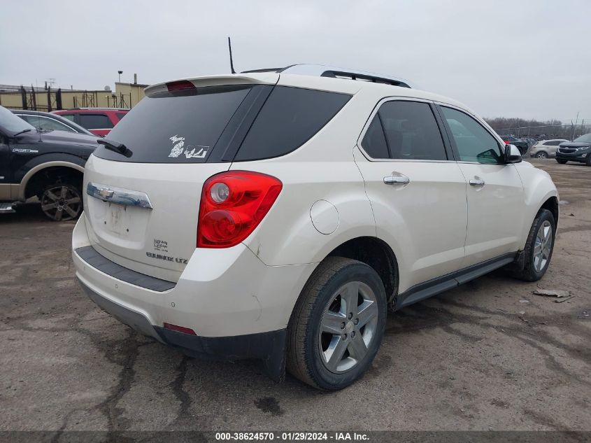 2014 CHEVROLET EQUINOX LTZ - 1GNALDEK7EZ109501