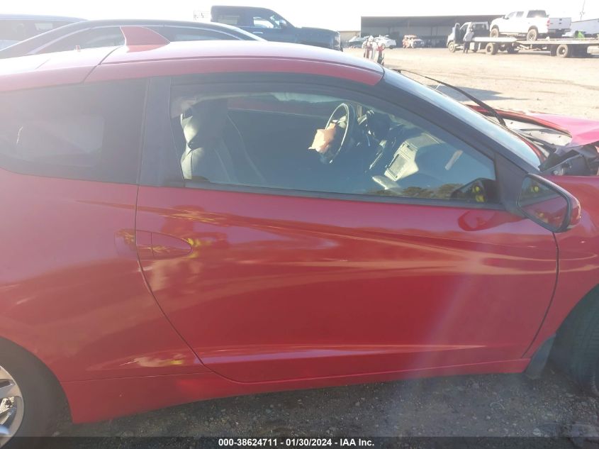 2013 HONDA CR-Z EX - JHMZF1D61DS002262