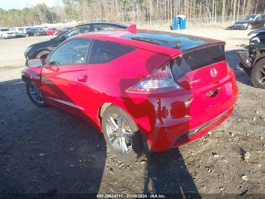 2013 HONDA CR-Z EX - JHMZF1D61DS002262