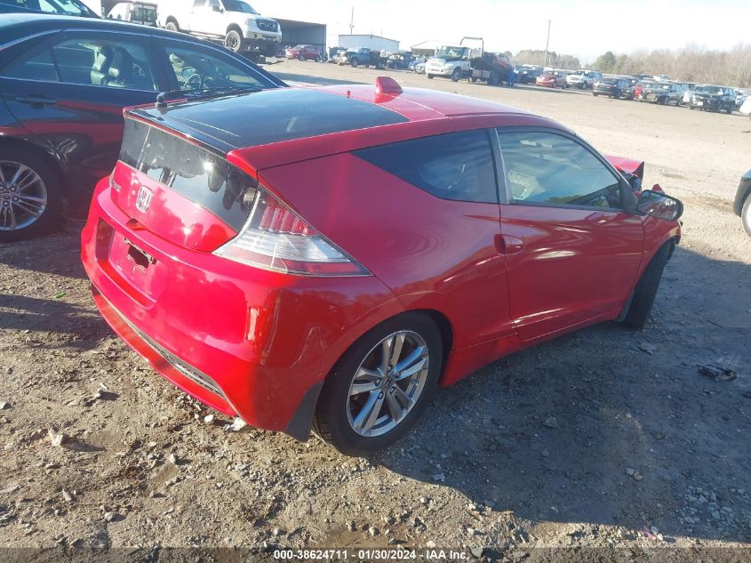 2013 HONDA CR-Z EX - JHMZF1D61DS002262