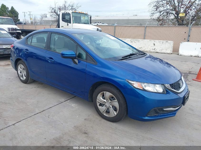 2014 HONDA CIVIC LX - 19XFB2F54EE266137