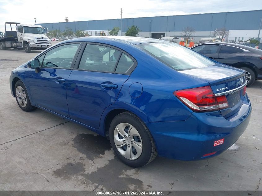 2014 HONDA CIVIC LX - 19XFB2F54EE266137
