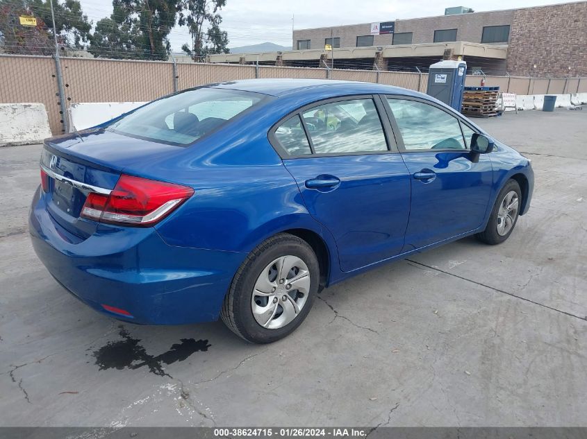 2014 HONDA CIVIC LX - 19XFB2F54EE266137