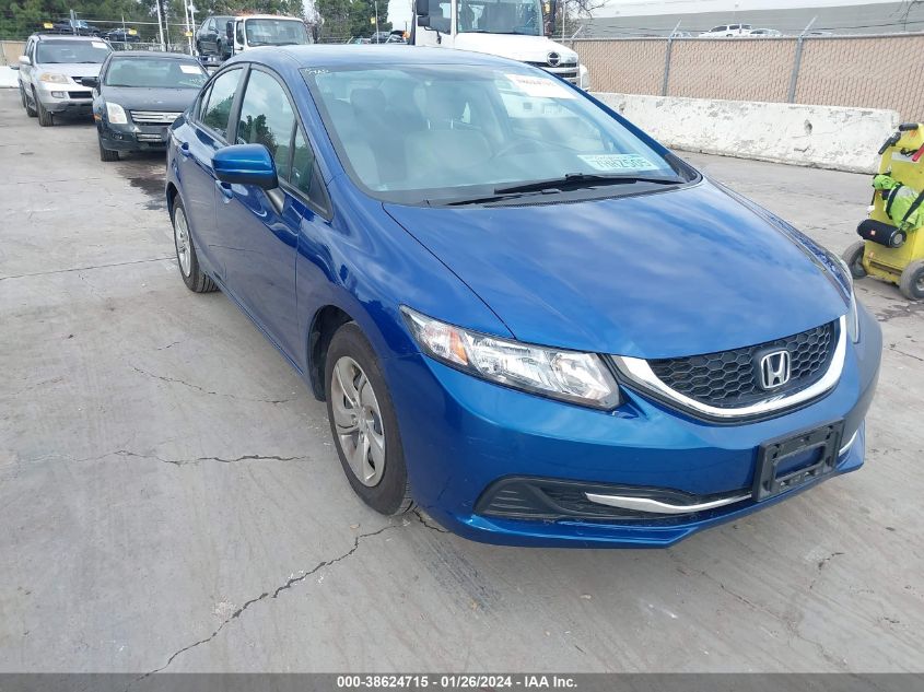 2014 HONDA CIVIC LX - 19XFB2F54EE266137
