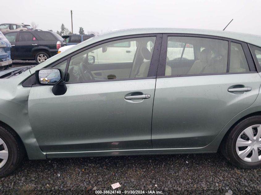 2015 SUBARU IMPREZA 2.0I - JF1GPAA64FH302264