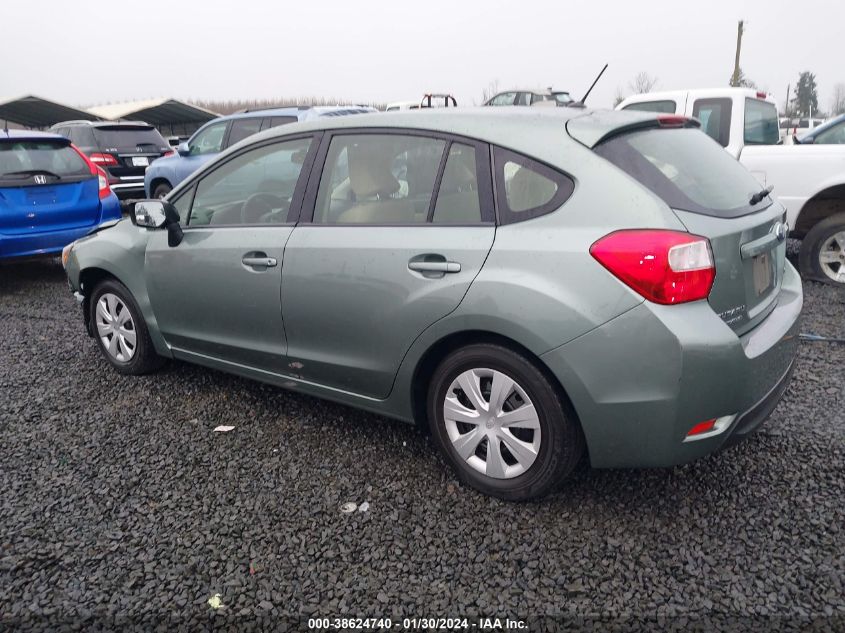 2015 SUBARU IMPREZA 2.0I - JF1GPAA64FH302264