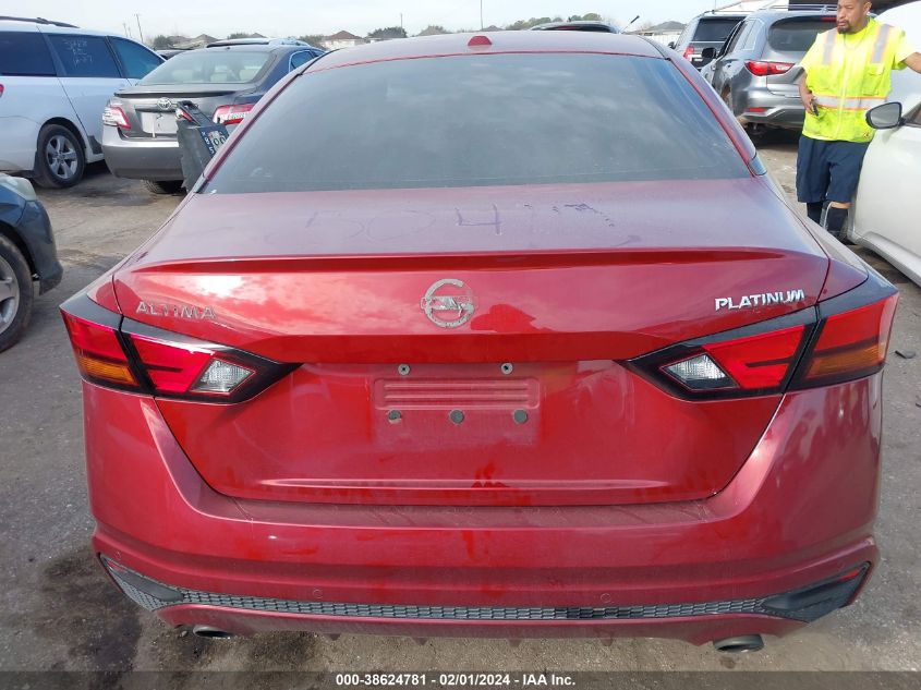 2019 NISSAN ALTIMA PLATINUM - 1N4BL4FV9KC109896