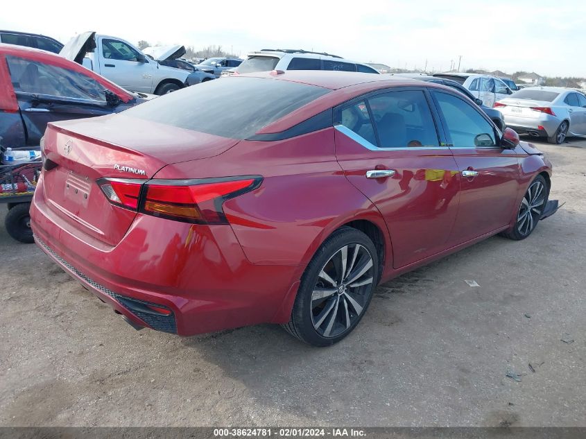 2019 NISSAN ALTIMA PLATINUM - 1N4BL4FV9KC109896