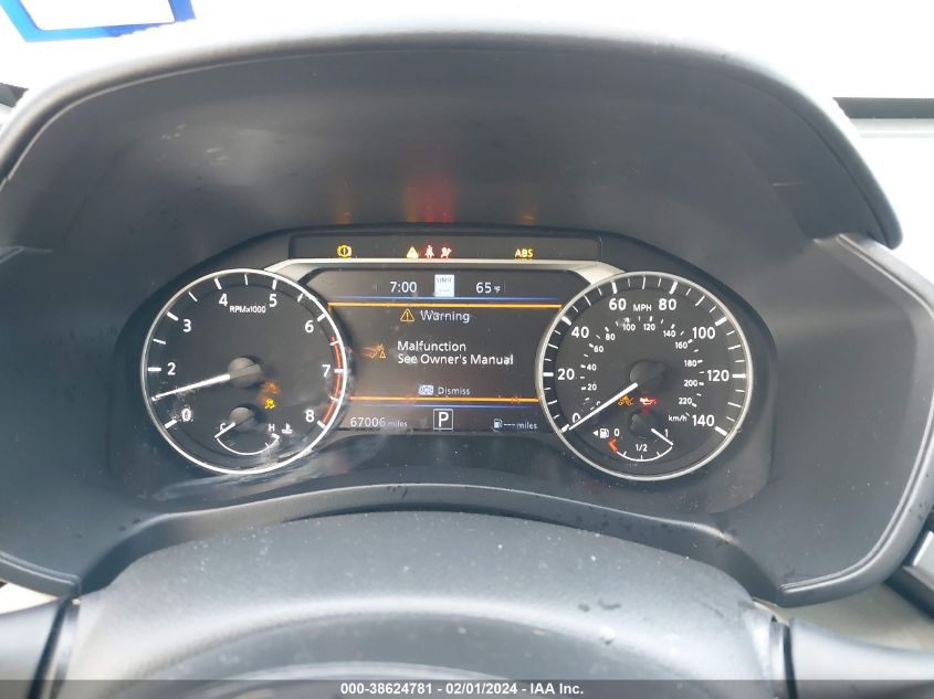 2019 NISSAN ALTIMA PLATINUM - 1N4BL4FV9KC109896