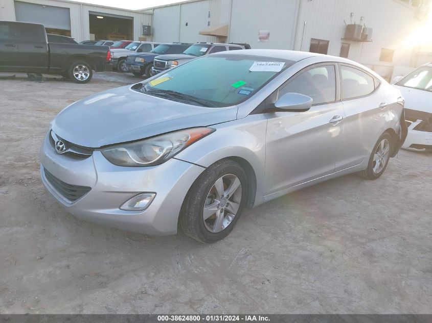 2013 HYUNDAI ELANTRA GLS/LIMITED - 5NPDH4AE3DH281800