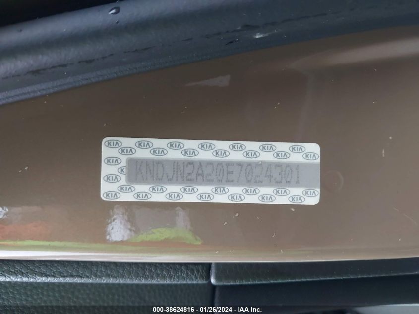 2014 KIA SOUL - KNDJN2A20E7024301