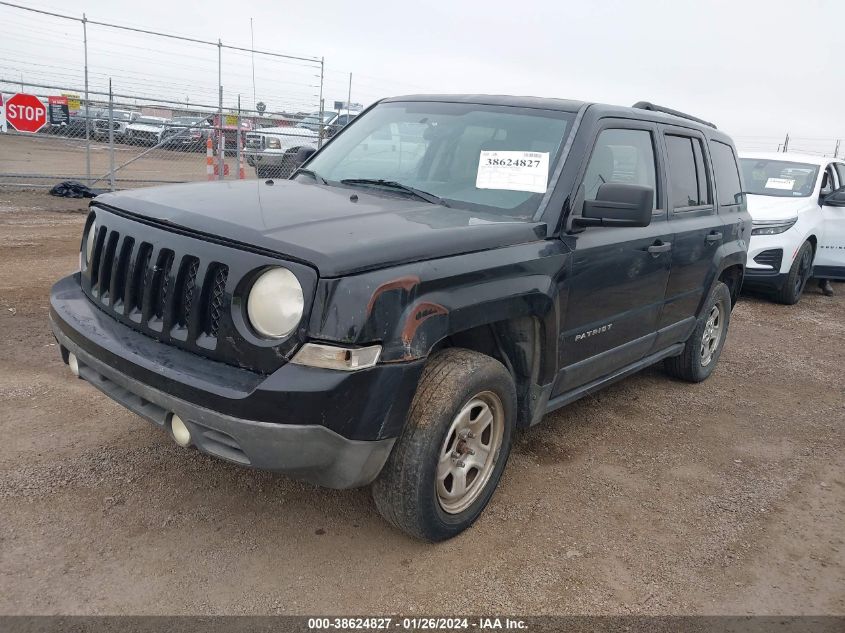 2014 JEEP PATRIOT SPORT - 1C4NJPBA7ED508628
