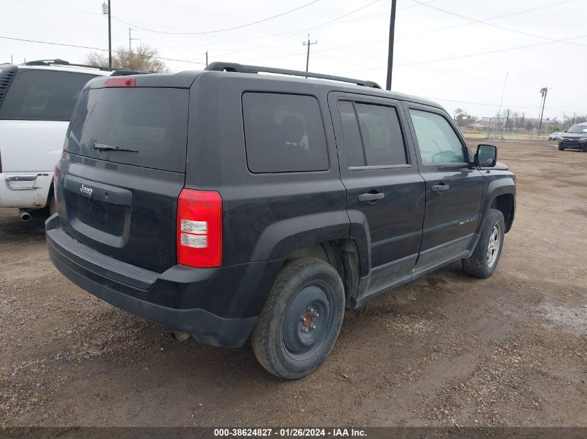2014 JEEP PATRIOT SPORT - 1C4NJPBA7ED508628