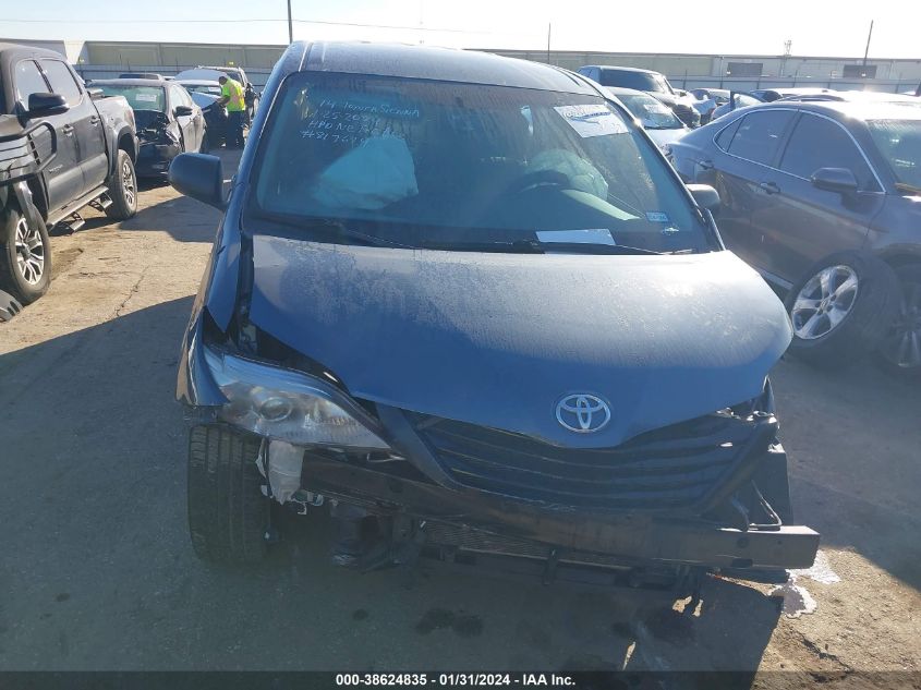 2014 TOYOTA SIENNA - 5TDZK3DC4ES428813