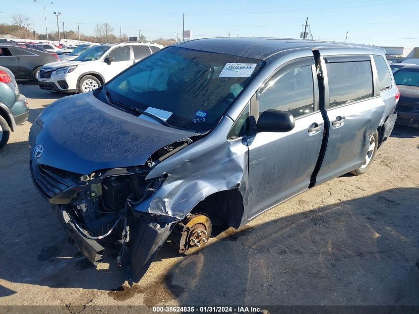 2014 TOYOTA SIENNA - 5TDZK3DC4ES428813