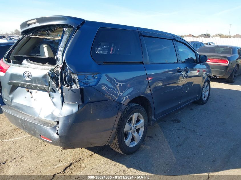 2014 TOYOTA SIENNA - 5TDZK3DC4ES428813