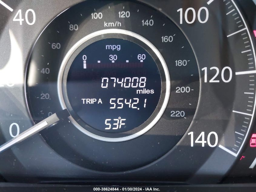 2015 HONDA CR-V EX-L - 5J6RM3H76FL013867
