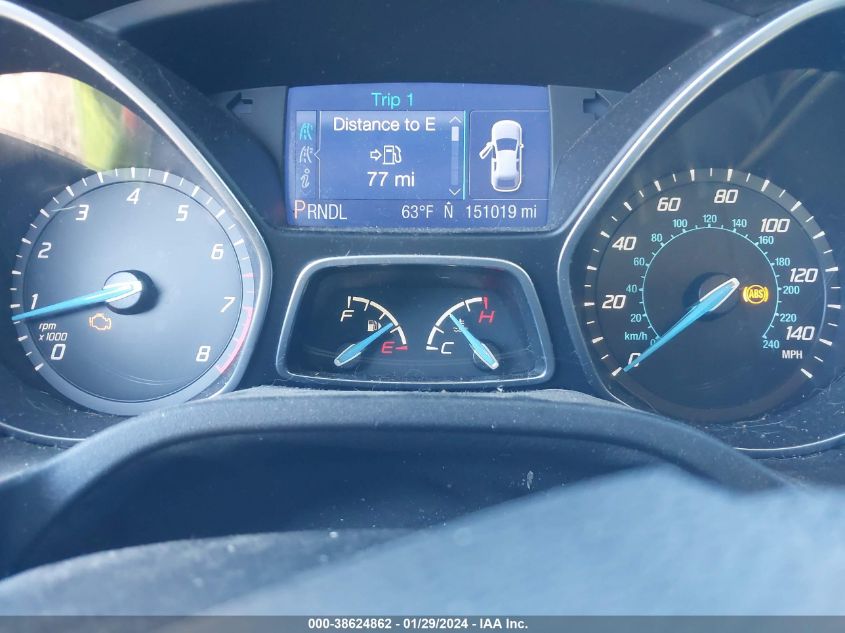 2013 FORD FOCUS SE - 1FADP3K21DL135446