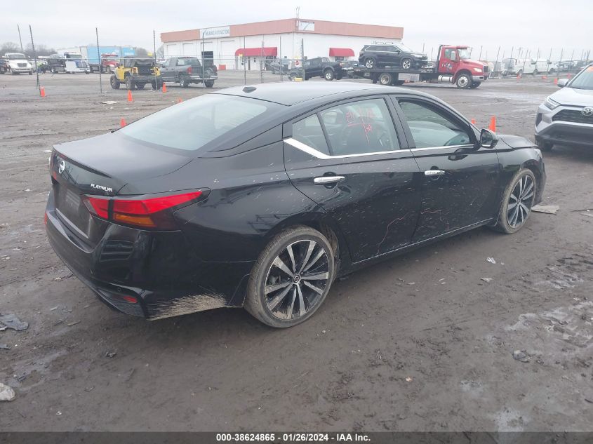 2020 NISSAN ALTIMA PLATINUM FWD - 1N4BL4FV2LC156740