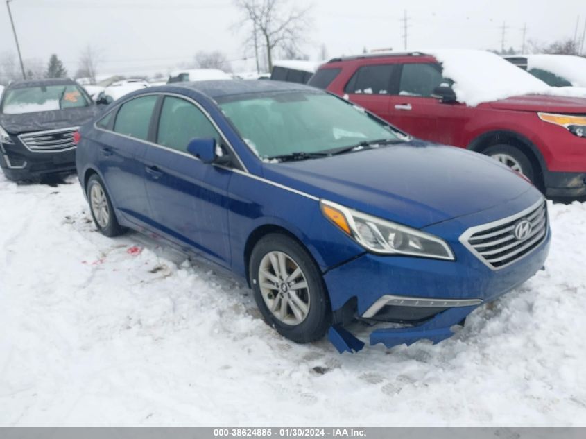 2015 HYUNDAI SONATA SE - 5NPE24AFXFH173773