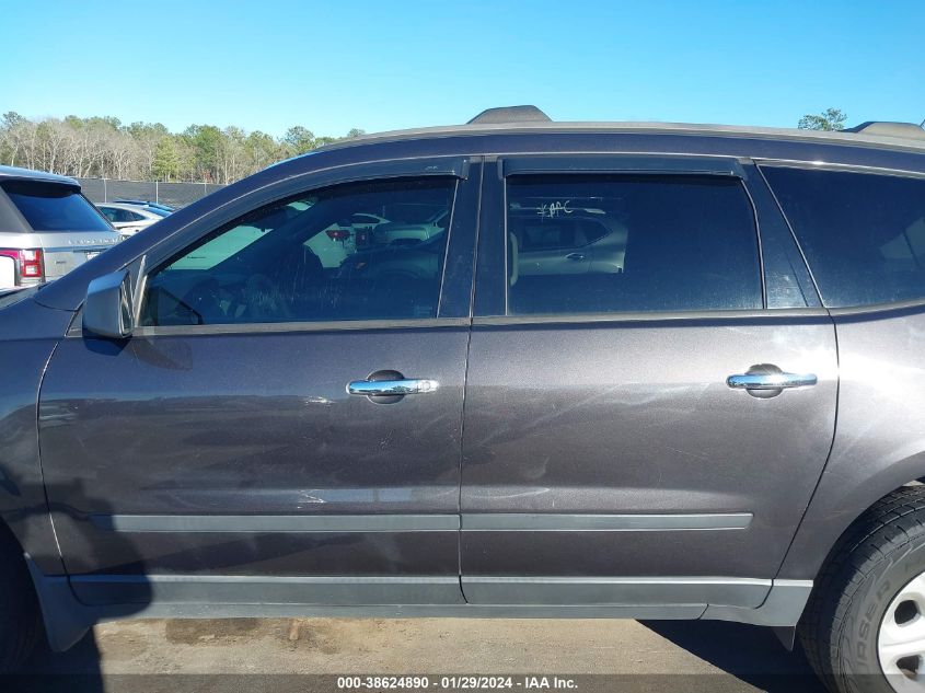 2014 CHEVROLET TRAVERSE LS - 1GNKRFKD7EJ106116