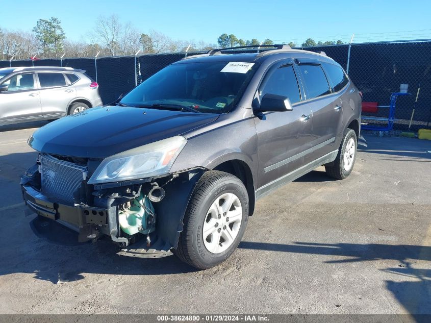 2014 CHEVROLET TRAVERSE LS - 1GNKRFKD7EJ106116